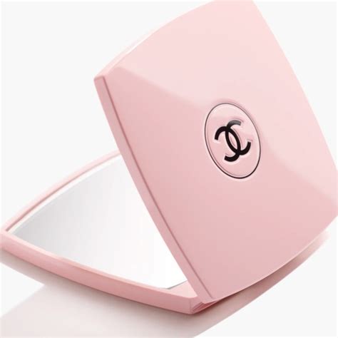 chanel double mirror pink|Chanel double facettes mirror.